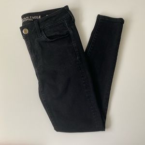 American Eagle Black Skinny Jean Jeggings!